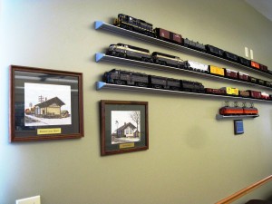 Train display from Dr. Paul Koch